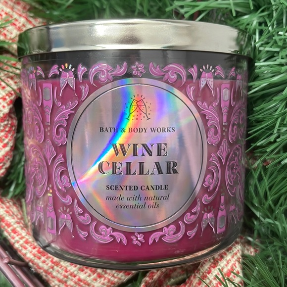 Bath & Body Works Accents New Wine Cellar Bath Body Works 3wick
